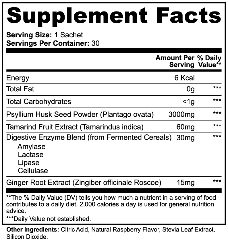 Fiber Blend with Psyllium & Ginger
