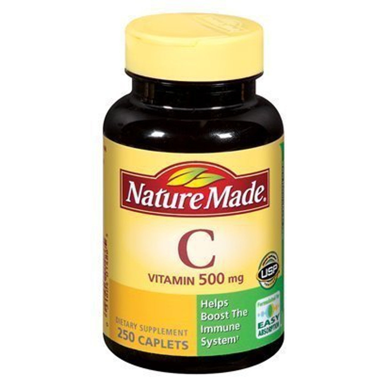 Nature Made Vitamin C 500 Mg Tablets, 250 Count, For Immune Support, Gluten Free