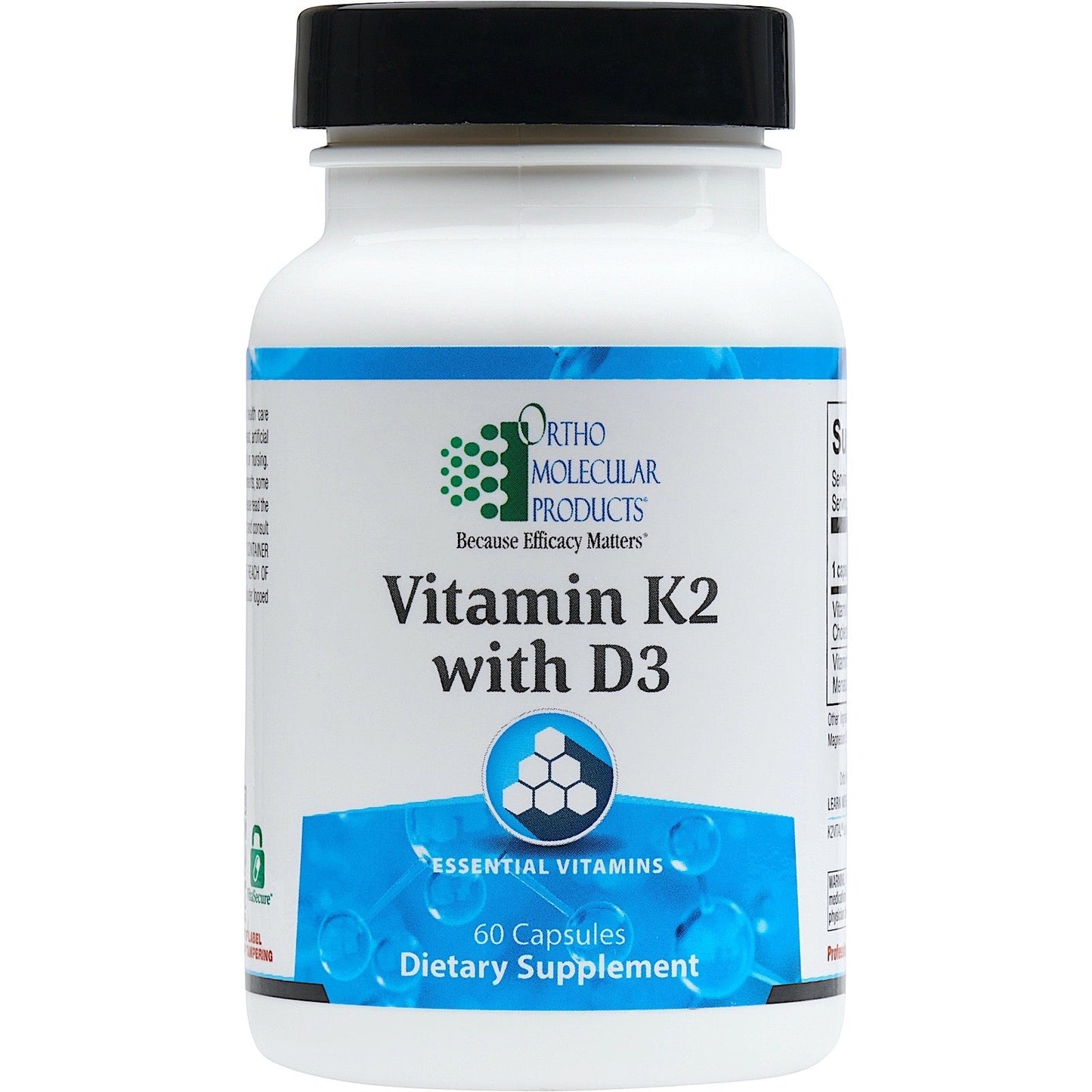 Ortho Molecular Products Vitamin K2 With D3 60 Caps