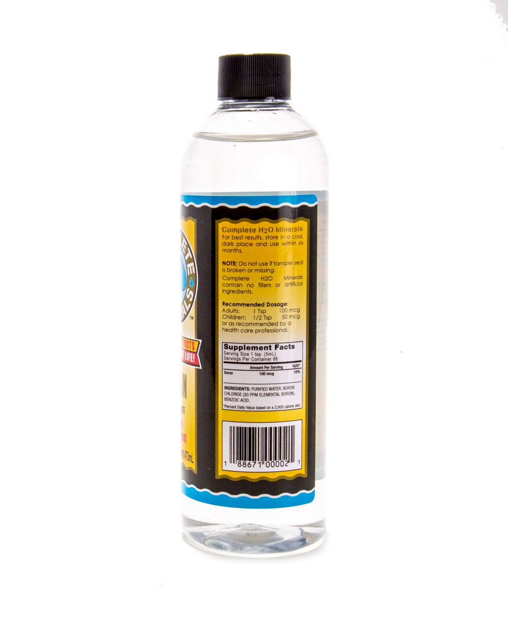 Boron (B) - Mineral Water