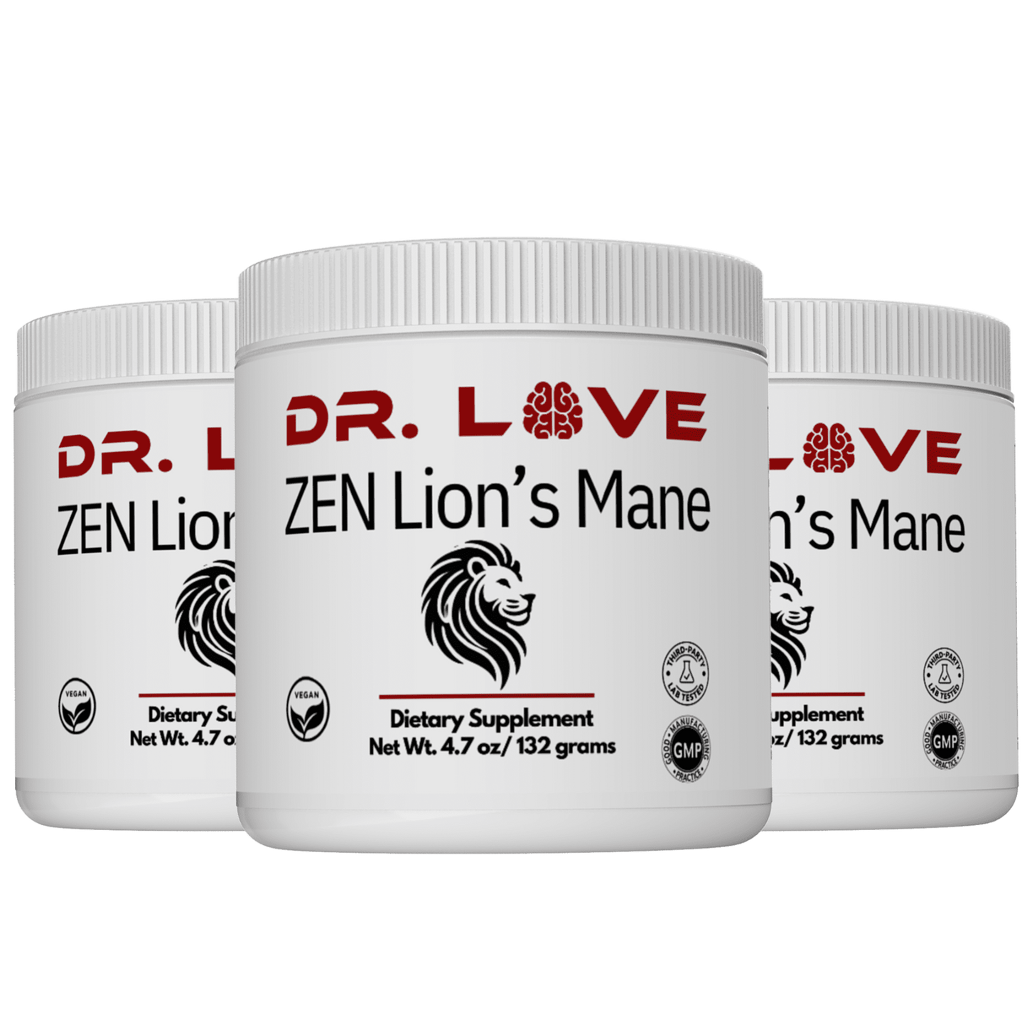 Zen Lion's Mane (60 Day Jar)