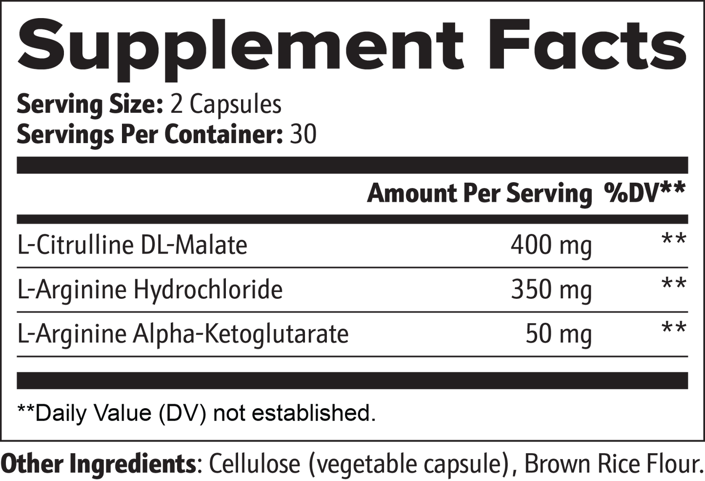 Nitric Oxide - Made with Love in the USA
