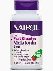 Natrol Melatonin 5 mg Fast Dissolve