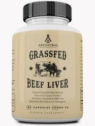 Ancestral Supplements Grass Fed Beef Liver