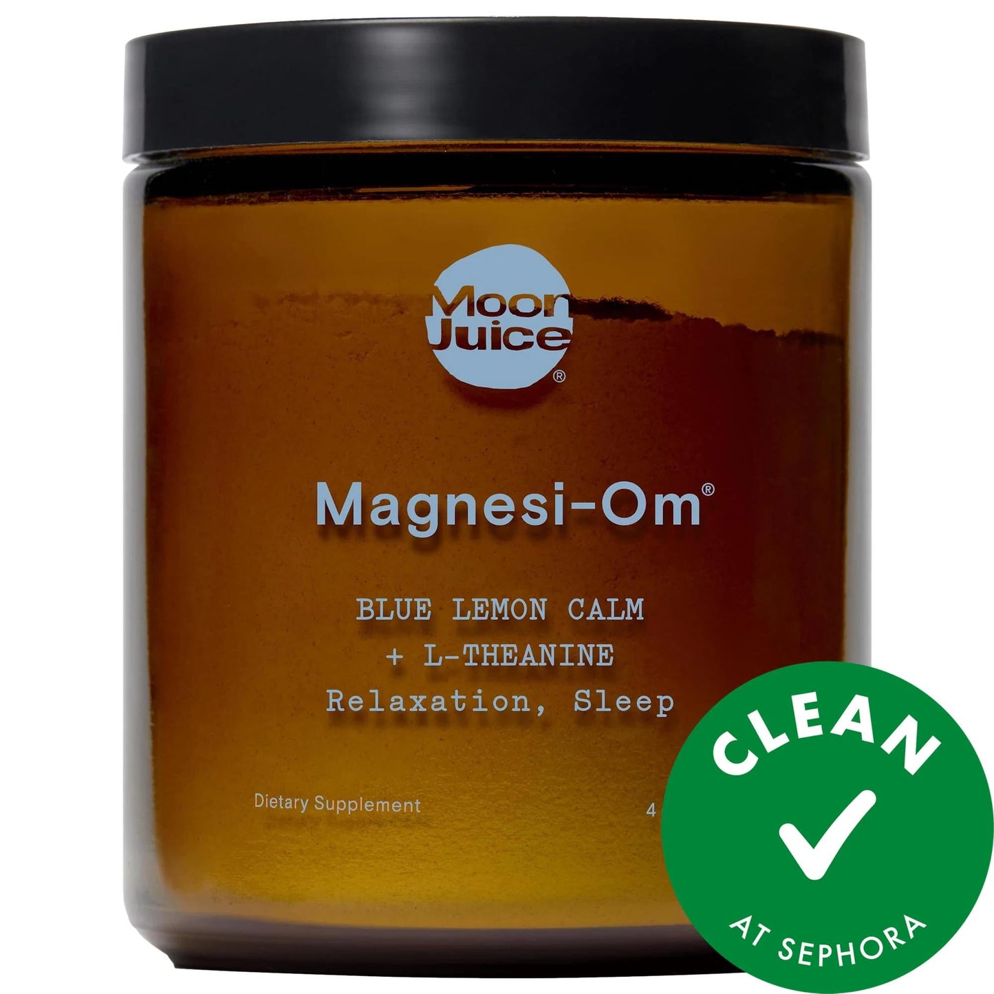 Magnesi-Om Magnesium Powder with L-Theanine for Relaxation, Natural, Organic Mixed Berry or Lemon Flavor