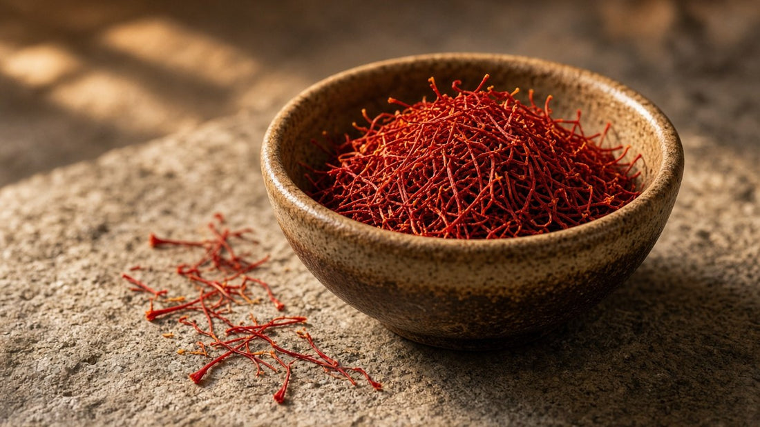 Saffron for Depression (2026): The Botanical with SSRI-Comparable RCT Data — Akhondzadeh 2005, Lopresti 2014 Systematic Review, the 30 mg Studied Dose, and Why 9 of 9 Products in Our Catalog Still Cap at Standard