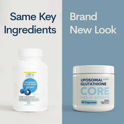 Liposomal Glutathione - Capsules  (60 capsules / 30 servings)