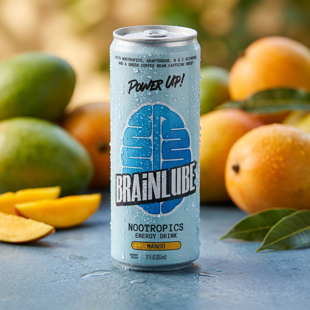 Nootropics Energy Drink, OG Mango