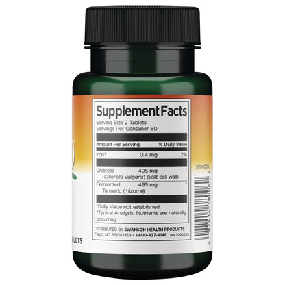 Chlorella & Fermented Turmeric