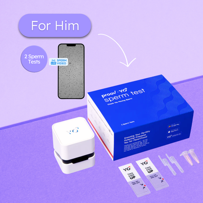 Hers and His Advanced Fertility Test for Couples