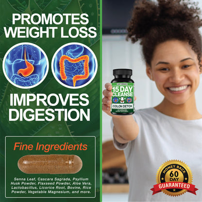 3 x Bundle - 15 Day Cleanse | Colon Cleanse & Detox