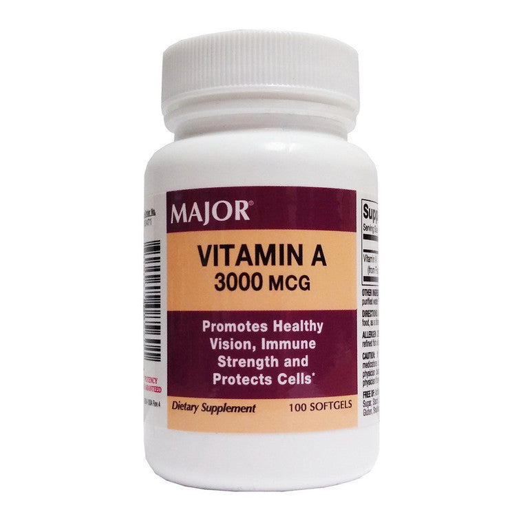 Vitamin A  Soluble Capsule 10Mu 100Ct
