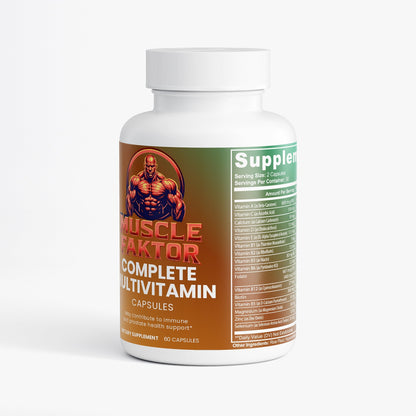 Muscle Faktor Complete Daily Multivitamin with Antioxidant Blend