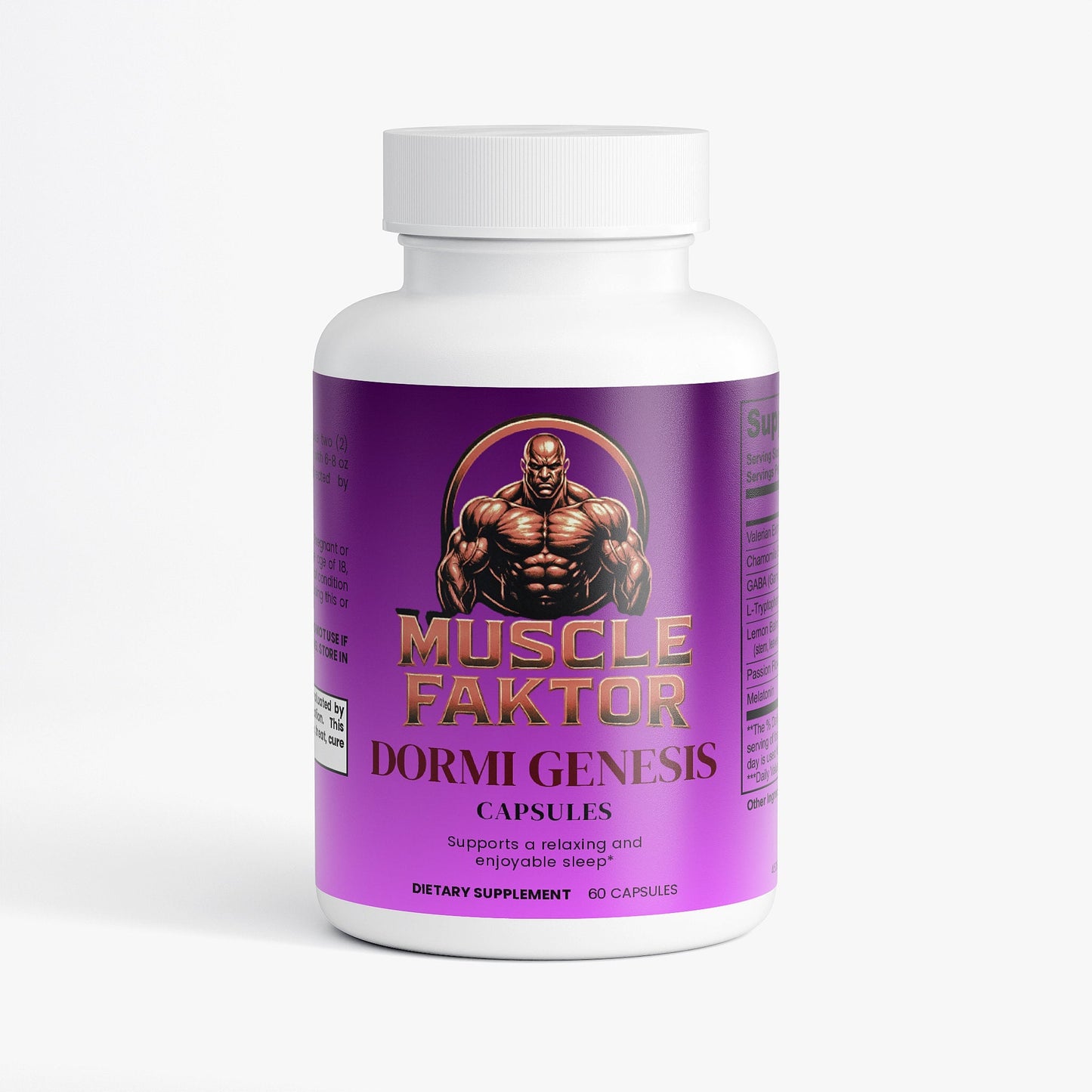 Muscle Faktor DORMI GENESIS Sleep Support Formula Capsules
