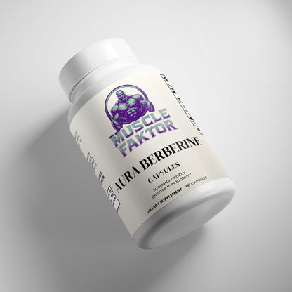 Muscle Faktor Berberine HCl 97% Supplement Capsules