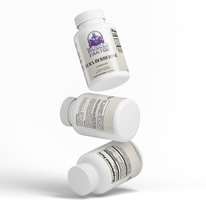 Muscle Faktor Berberine HCl 97% Supplement Capsules