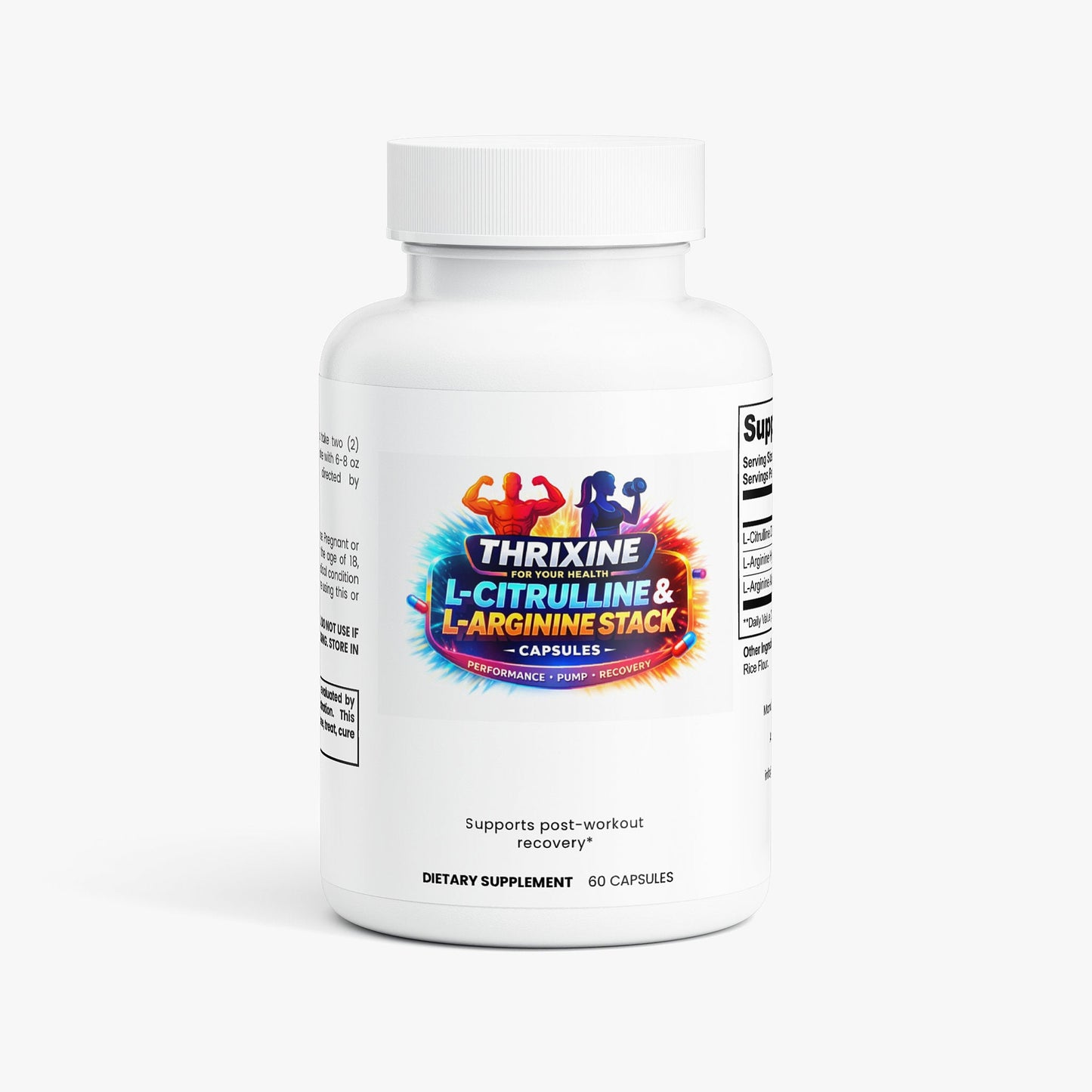 L-Citrulline & L-Arginine Stack -  Made with Love in the USA
