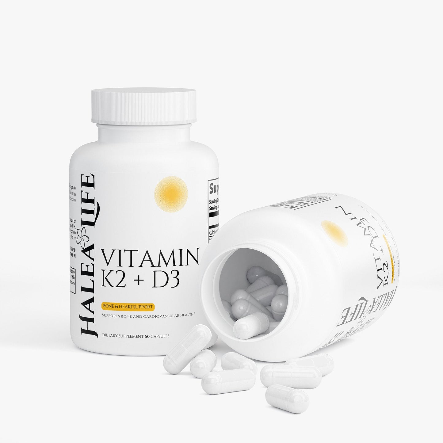 Vitamin D3 & K2 Capsules | Advanced Bone & Heart Support