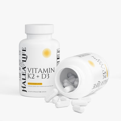 Vitamin D3 & K2 Capsules | Advanced Bone & Heart Support