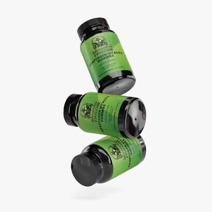 Adaptogen Vitality Gummies – Functional Mushroom Blend | Muscle Faktor