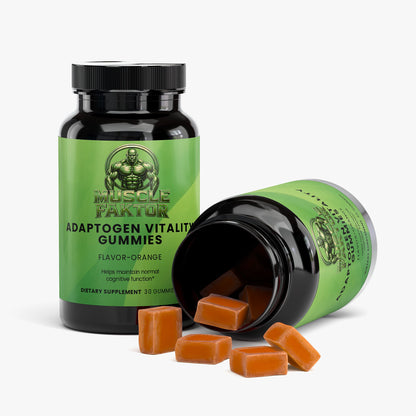 Adaptogen Vitality Gummies – Functional Mushroom Blend | Muscle Faktor