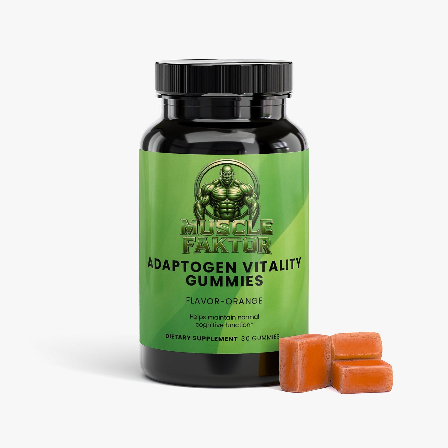 Adaptogen Vitality Gummies – Functional Mushroom Blend | Muscle Faktor