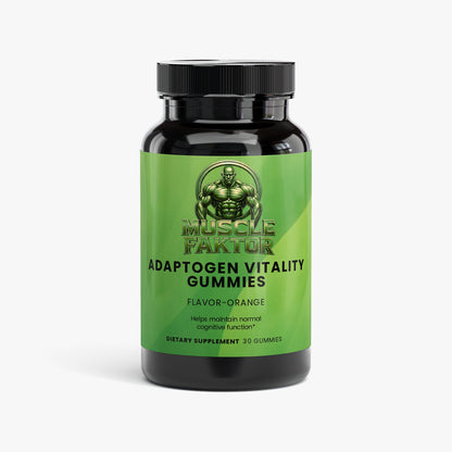 Adaptogen Vitality Gummies – Functional Mushroom Blend | Muscle Faktor