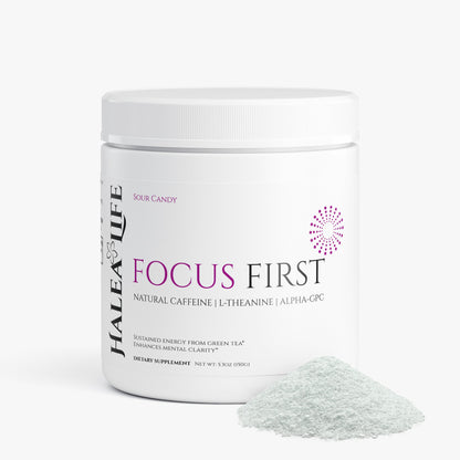 Focus First Sour Gummy | Mental Clarity & Concentration Support