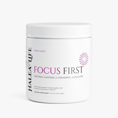 Focus First Sour Gummy | Mental Clarity & Concentration Support