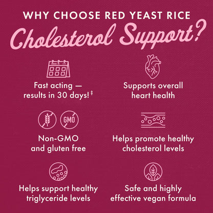 Red Yeast Rice Cholesterol Support - Featuring KaraHeart