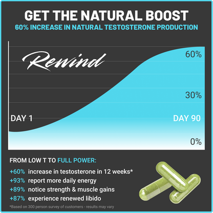 21 Again Rewind Natural Testosterone Booster
