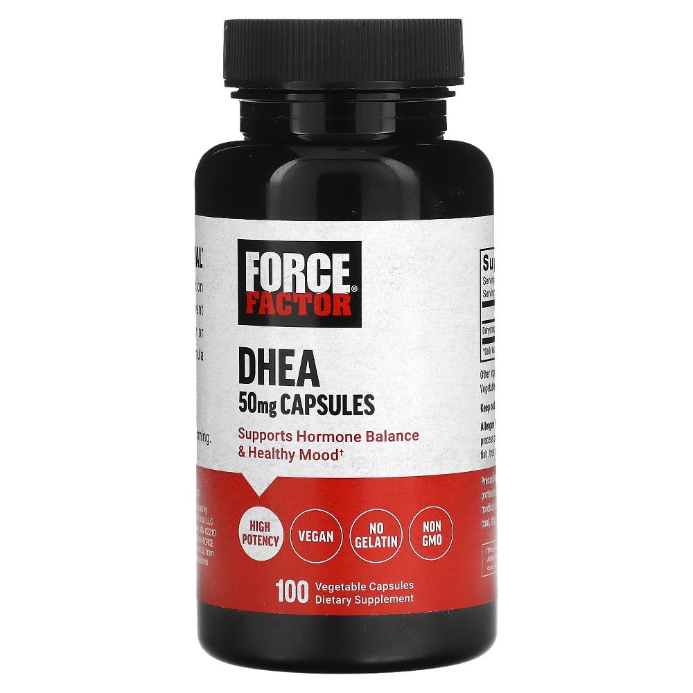 Force Factor® DHEA 50 mg Capsule, 100 EA