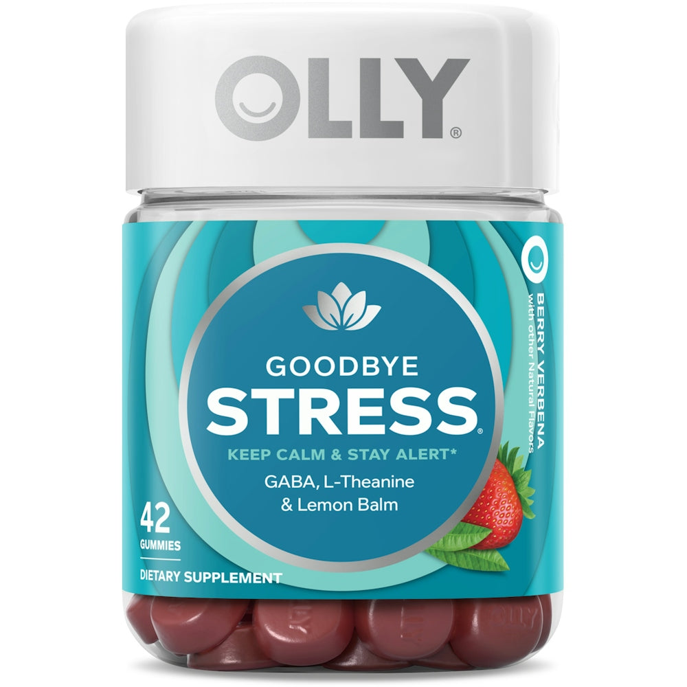 Olly Berry Verbena  Goodbye Stress 42 Gummies