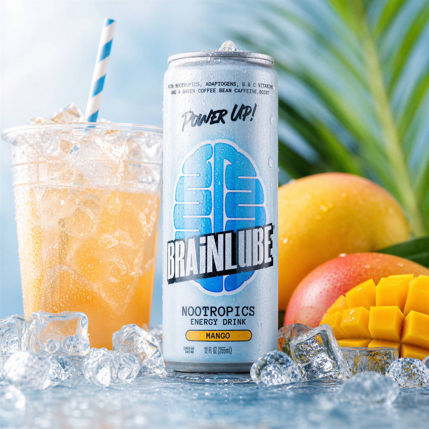 Nootropics Energy Drink, OG Mango