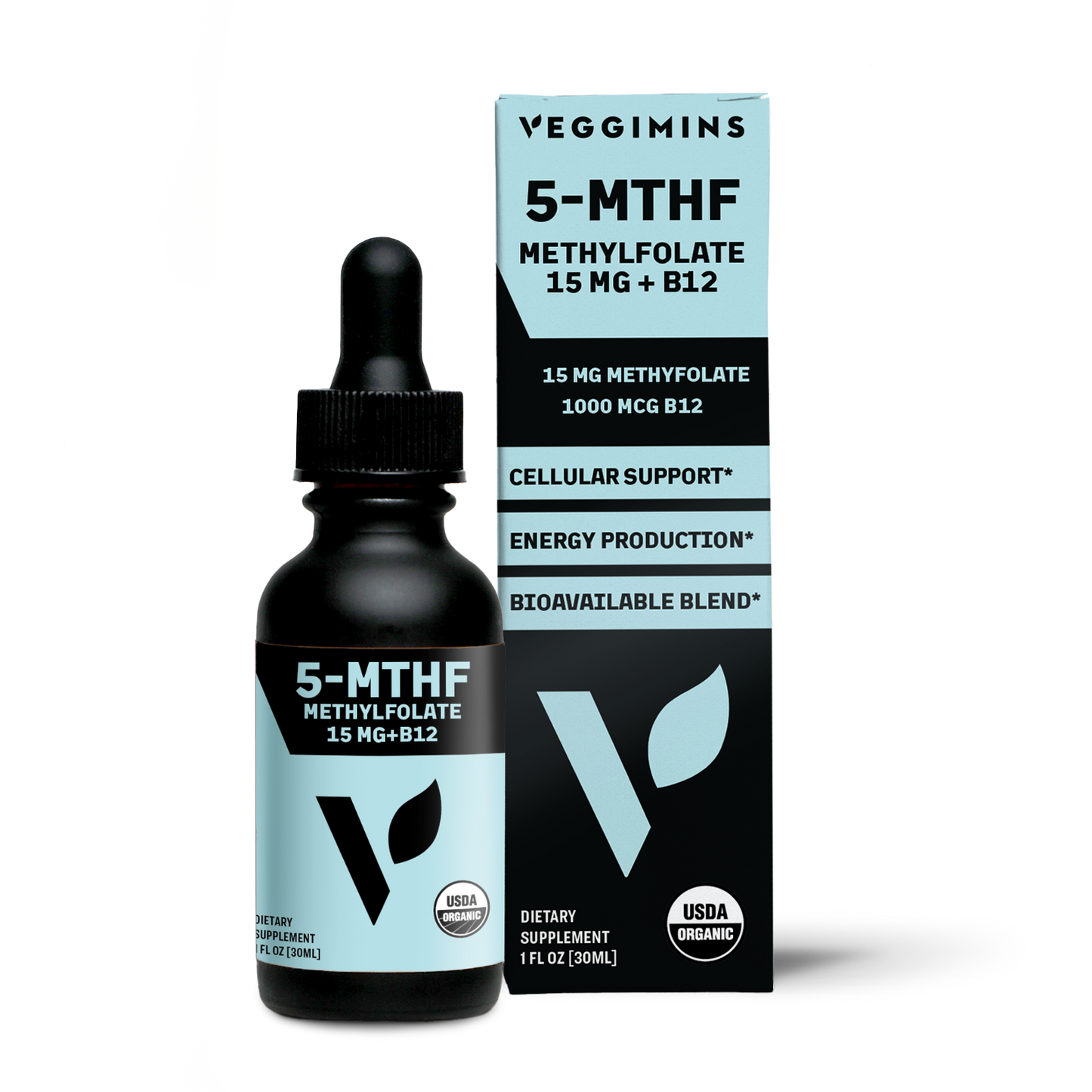 Organic Methylfolate 15mg + B12