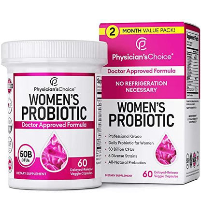 Organic Physician's Choice Probiotics 60 Billion CFU - 10