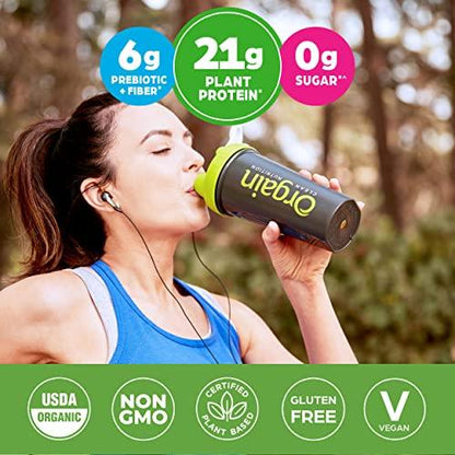 Organic Vegan Protein Powder, (Packaging May Vary)