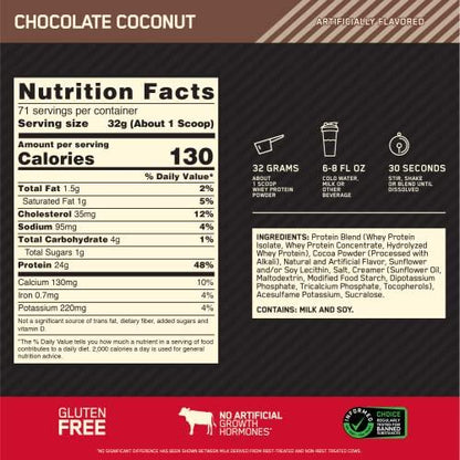 Optimum Nutrition Gold Standard 100% Protein Powder