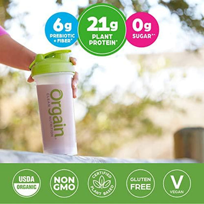 Organic Vegan Protein Powder, (Packaging May Vary)