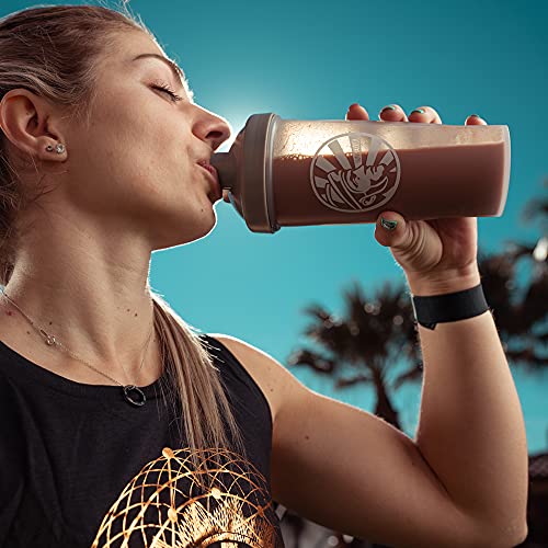 Organic Sunwarrior - Warrior Blend, Plant Based, Raw Vegan Protein Powder with Peas & Hemp, Chocolate, 30 Servings, 26.4 Ounce