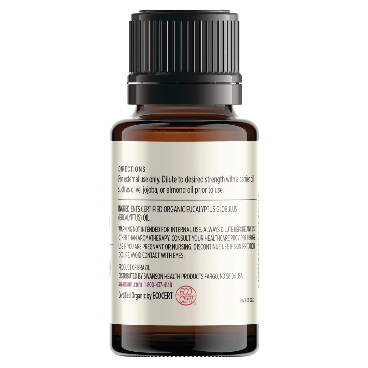 Certified Organic Eucalyptus Essential Oil