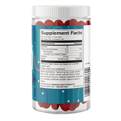 Biotin Gummies - Blueberry