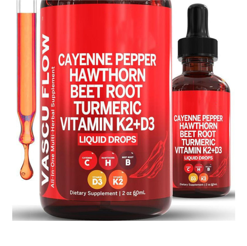 Vitamin D3 K2 Hawthorn Fruit Supplement Liquid Drops