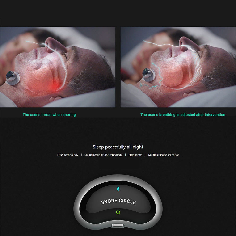 Smart Snore Stopper | Biosensor Anti-Snore Sleeping Aid