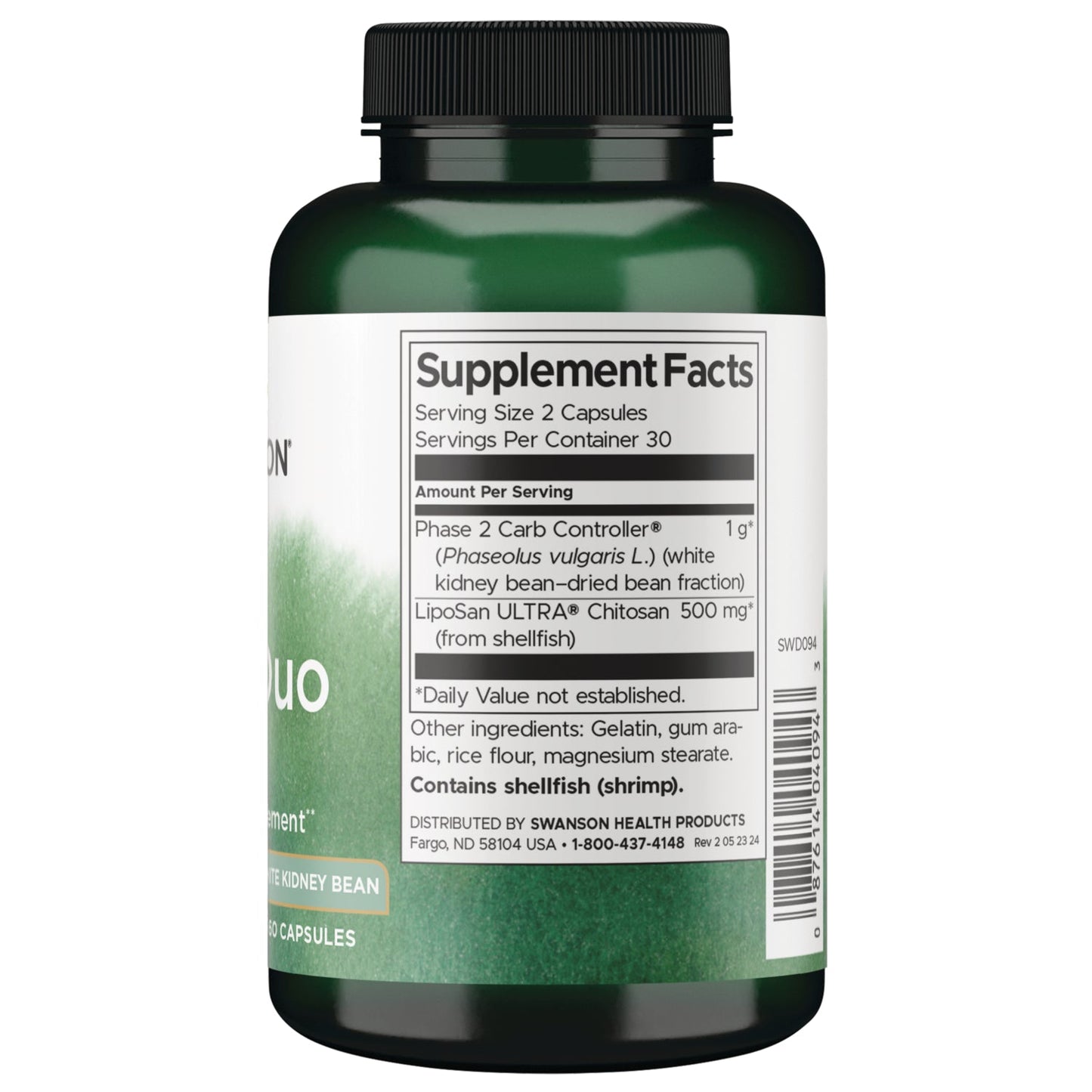 Diet Duo - Features Chitosan and White Kidney Bean