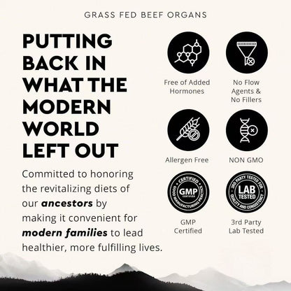 Beef Offal Capsules 90 Count