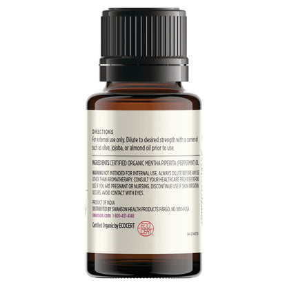 Certified Organic Peppermint Essential Oil - 3 Pack