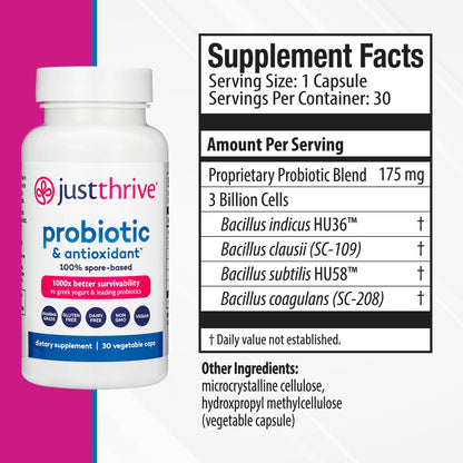 Just Thrive Probiotic & Antioxidant