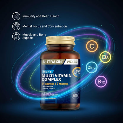 Nutraxin Multi Mineral Complex - 60 Tablets