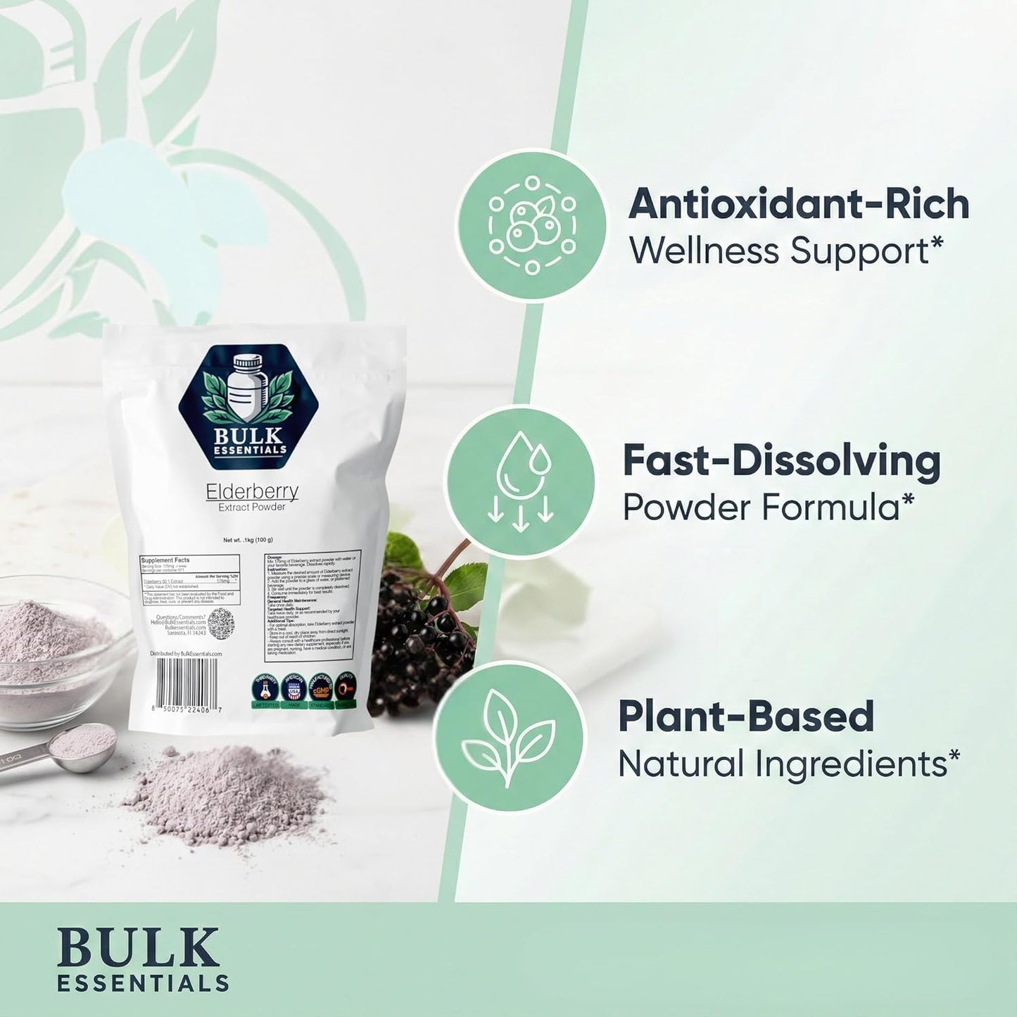 Elderberry Extract Powder W/Maltodextrin